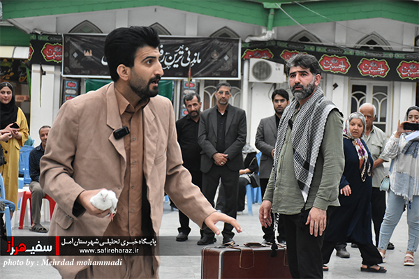 برگزاری افتتاحیه ششمین اشکواره حسینی در آمل