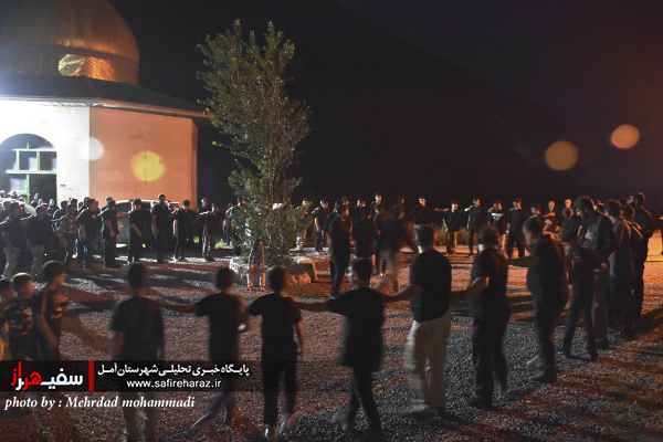 مراسم عزاداری شام غریبان اباعبدالله حسین در روستای بایجان