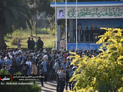 تجدید بیعت دانش‌آموزان آملی با شهید دانش‌آموز