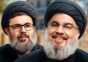 مراسم گرامیداشت شام غریبان شهیدان سید حسن نصرالله و سید هاشم صفی الدین در آمل