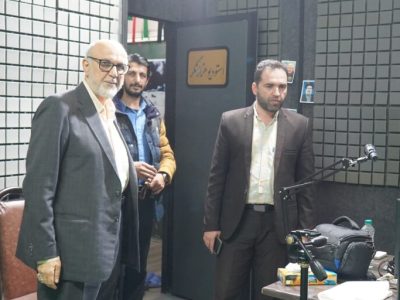 حضور معاون هنری و امور سینمایی اداره کل حفظ آثار و نشر ارزش‌های دفاع مقدس و مقاومت مازندران در استودیو هزارسنگر