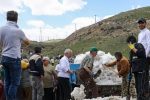 برگزاری مراسم سنتی-مذهبی برف چال در منطقه اسک وشِ لاریجان آمل