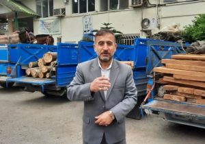 انهدام گروه سازمان یافته قاچاق چوب آلات جنگلی در آمل