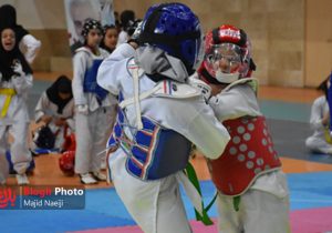 گزارش تصویری/مسابقات تکواندو قهرمانی نوجوانان دختر در آمل