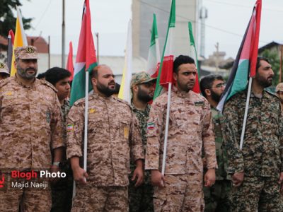 برگزاری صبحگاه مشترک سوم خرداد در آمل