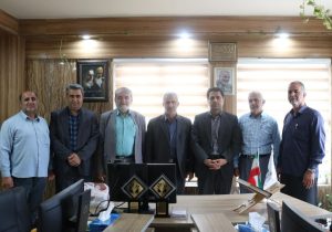 دیدار اعضای هیات رزمندگان اسلام دشت سر آمل با سرپرست دانشگاه تخصصی فناوری های نوین آمل