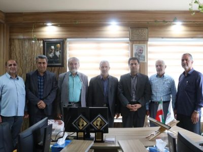 دیدار اعضای هیات رزمندگان اسلام دشت سر آمل با سرپرست دانشگاه تخصصی فناوری های نوین آمل