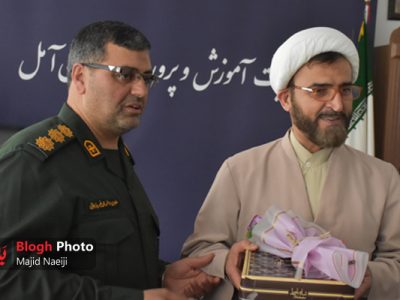 گزارش تصویری/ دیدار فرمانده سپاه آمل با مدیریت آموزش و پرورش