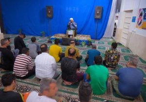 آیین گرامیداشت روز معلم در زندان آمل