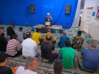 آیین گرامیداشت روز معلم در زندان آمل