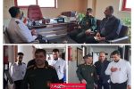 دیدار و بازدید فرمانده سپاه آمل از سازمان آتش نشانی شهرستان