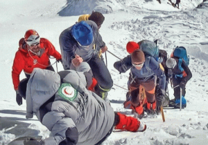 پیکر یک کوهنورد در دماوند پس از ۵ ماه پیدا شد