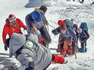 پیکر یک کوهنورد در دماوند پس از ۵ ماه پیدا شد