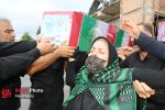 وداع با پیکر شهید سعید محمودی در آمل