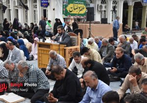 مراسم پرفیض دعای عرفه در آمل