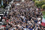 تشییع پیکر شهید مجید تجن‌جاری ‌در آمل