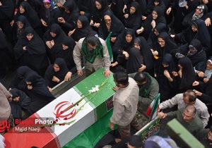 گزارش تصویری/ تشییع پیکر شهید «مجید تجن‌جاری» ‌در آمل
