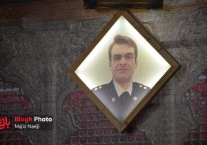 گزارش تصویری / مراسم وداع با شهید «کامرانی» در آمل