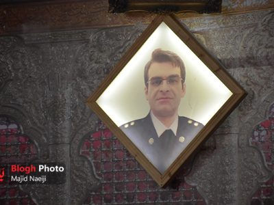 گزارش تصویری / مراسم وداع با شهید «کامرانی» در آمل