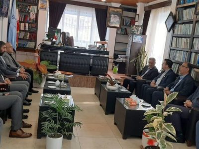 دیدار رئیس دانشگاه شمال با دادستان شهرستان آمل