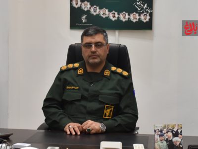 سپاه با بسیج ملت امنیت کشور را تامین کرد