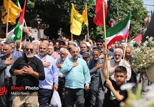 گزارش تصاویر/ راهپیمایی «جمعه خشم و نصر» در آمل