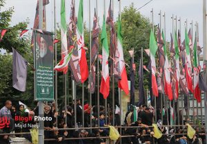 گزارش تصویری/ مراسم دسته‌روی روز عاشورا در آمل