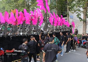 مراسم «علم گردانی» در آمل