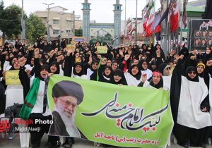 تصاویر / همایش بزرگ رهروان زینبی در آمل