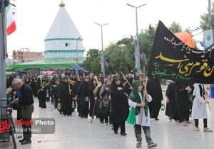 گزارش تصویری/آیین حرکت دسته « قوم بنی‌اسد» در آمل
