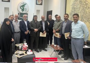 ستاد مردمی پشتیبانی از دفاع مقدس در آمل با حضور فرمانده سپاه معارفه شد