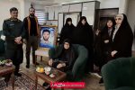 دیدار صمیمی فرمانده سپاه آمل با مادر شهید