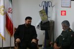 دیدار معاون فرهنگی هنری سپاه آمل با رئیس کتابخانه‌های عمومی