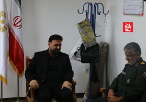 دیدار معاون فرهنگی هنری سپاه آمل با رئیس کتابخانه‌های عمومی