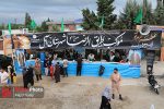 گزارش تصویری/در سایه‌سار عشق رضوی؛ برپایی موکب «طریق الرضا» در آمل