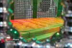 رونمایی از ضریح نورانی امامزاده ابراهیم (ع) در آمل