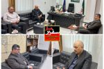دیدار سرپرست جدید آموزش و پرورش آمل با فرمانده سپاه این شهرستان