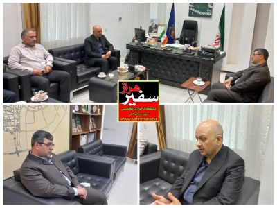 دیدار سرپرست جدید آموزش و پرورش آمل با فرمانده سپاه این شهرستان