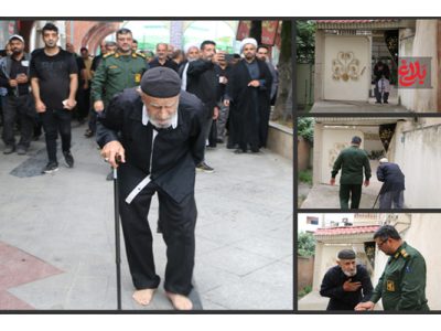 سرباز ۹۱ساله اربعین؛ پیمان با پای برهنه تا آستان عبدالله
