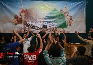 مراسم جشن سالروز ولادت پیامبر (ص) در آمل