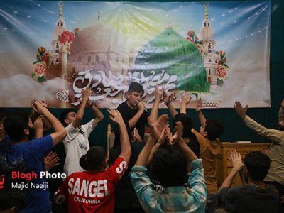مراسم جشن سالروز ولادت پیامبر (ص) در آمل