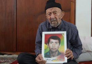 پدر بسیجی شهید قربانعلی مسافر آسمانی شد