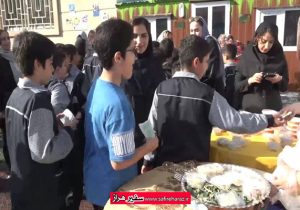 دانش‌آموزان آمل سفیران نیکوکاری