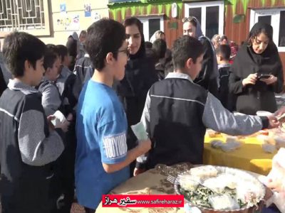 دانش‌آموزان آمل سفیران نیکوکاری