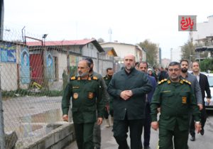 پروژه تعریض معابر آمل با همکاری سپاه کلید خورد