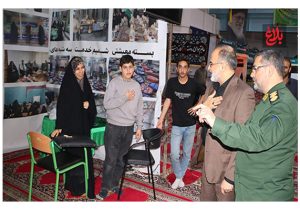 بازدید غافلگیرکننده سردار موحد از نمایشگاه اسوه