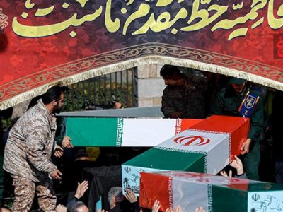 استقبال پرشکوه از ۱۰ شهید گمنام