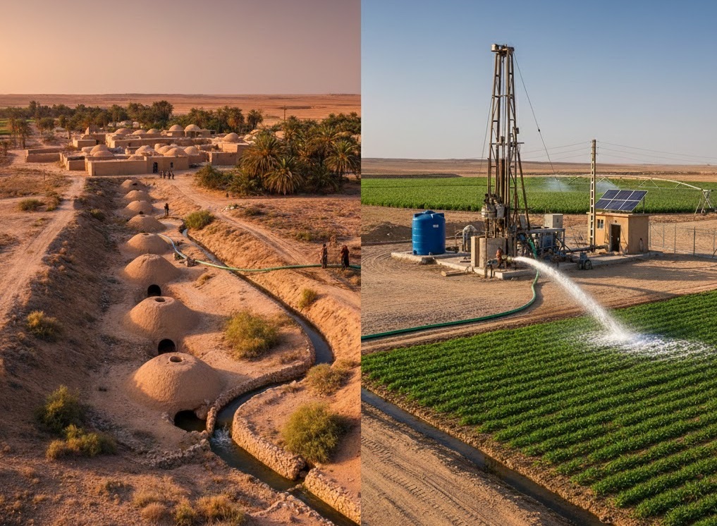 از قنات تا چاه عمیق