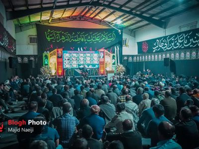 یادواره شهدای حوزه مقاومت بسیج حنین آمل