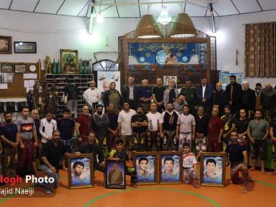 طنین حماسی ورزش زورخانه‌ای در آمل